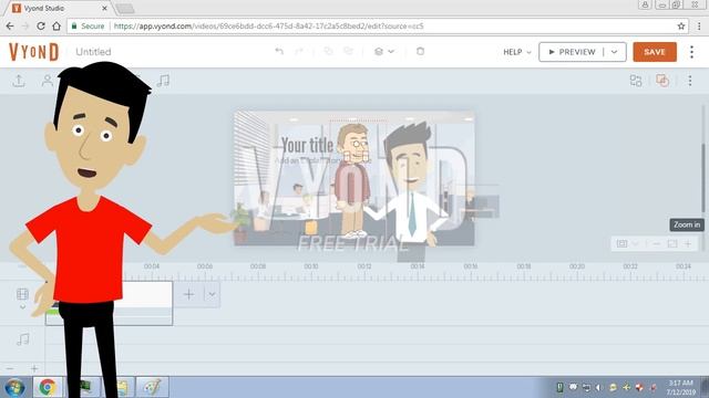 How to use Comedy World characters on Vyond Studio HTML5 (Using PNGs and Business Lip Sync)
