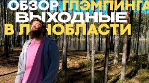 Глэмпинг Forest Lake. Куда поехать отдыхать в Ленобласти! Идеи досуга или выходные в лесу.