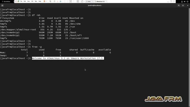 Alma Linux 9.3 Installation on VMWare Workstation 17.5 with VMWare Tools Shared Folders, Clipboard смотреть онлайн