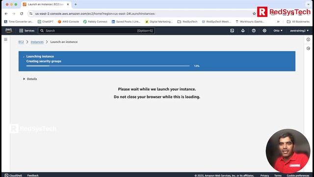 #04 How to create an EC2 Linux instance in AWS Cloud? | AWS Linux server [2024] | RedSysTech