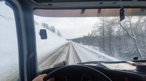 Второй рейс без опыта, по категории Е/Через Уральские горы/С Рождеством!/Дальнобой по России