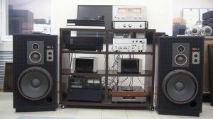 SONY SS-G7 с усилителем Trio 700M Supreme