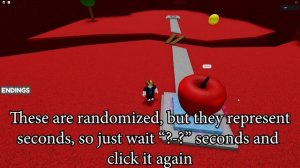 How to get "Golden Apple" Ending in Easiest Game on Roblox