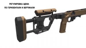 Ложе Magpul® Pro 700 для Remington® 700 Short Action MAG802