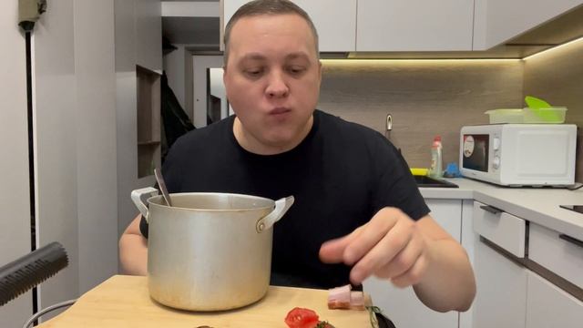 Спагетти мукбанг смотреть онлайн