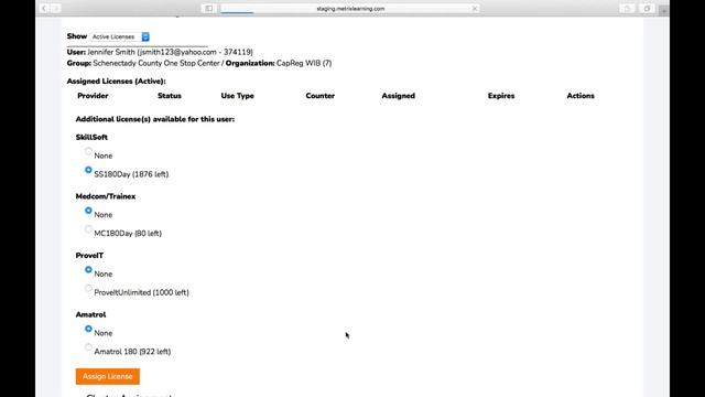 Metrix 4.0 - User Wizard - Adding New Users