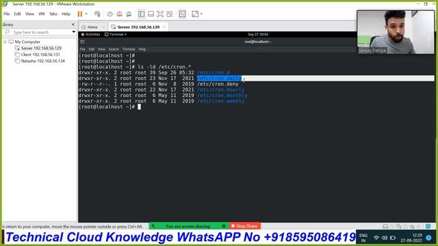 How to Work Crontab  &  Anacrontab And AT Command In Linux  | By Sanjay Dahiya #devops #linux