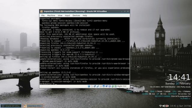 Ubuntu Openbox - Section 4 - Install Openbox and Firefox # Lesson 4