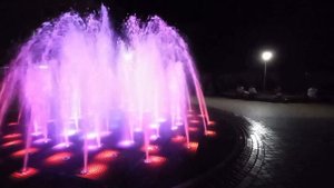 Струйный светомузыкальный фонтан