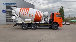 Автобетоносмеситель 9 м3 на шасси КАМАЗ 6520