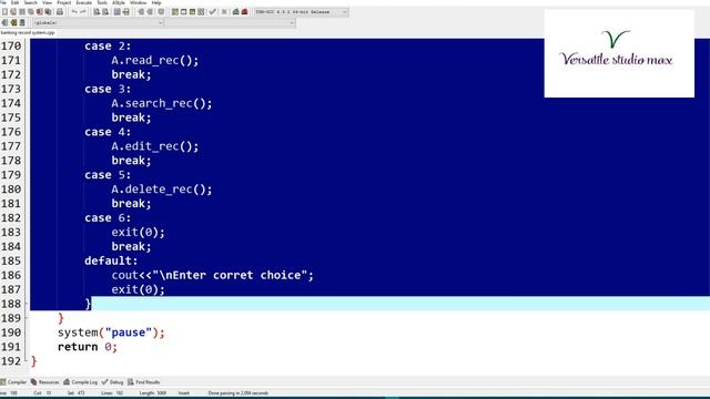 How to Create an Easy Banking Record Project in C++