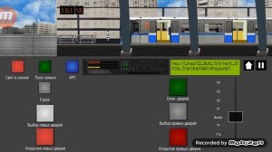 Симулятор Московского Метро 2D - Поездка на Недопоезде Русич по Бутовской Линии