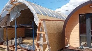 Строительство арочного дома