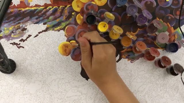 Рисуем вместе! Свободное смешивание на картоне Плэйд "Тосканский урожай" Plaid смотреть онлайн