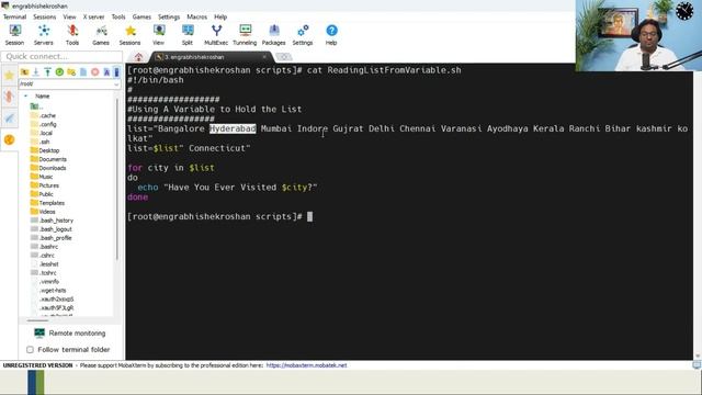 Day 8 | Linux Shell Scripting Beginner to Expert Course | More Structured Script | for Loop Scripts