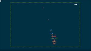 Alienwave: a ncurses-based scrolling shooter game
