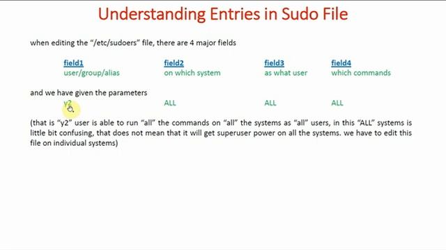 148 Introduction to /etc/sudoers file in Linux | Linux Commands | Linux for Beginners