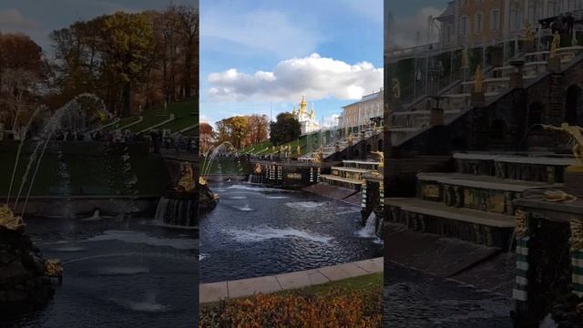 Петродворец. Каскад и фонтан "Самсон".