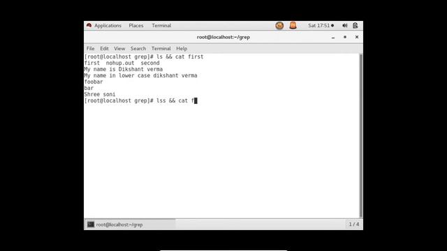 Linux Tutorial 26 - run multiple terminal commands in linux | multiple terminal commands example