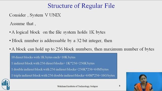 3  Structure of Regular file and Conversion of pathname to inode