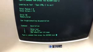 PDP-11/73 Memory Test Failure