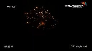 Фестивальные шары ARTILLERY SHELL GP2515 MAXSEM