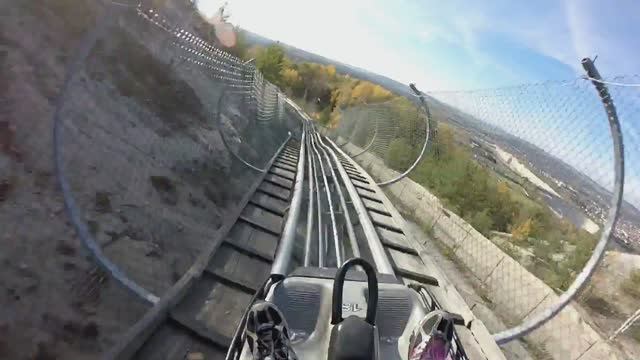 Родельбан г. Хиршау - Монте Каолино. Monte Coaster Monte Kaolino