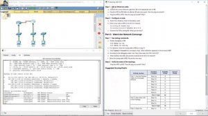 5.2.1.6 Packet Tracer - Investigating Convergence