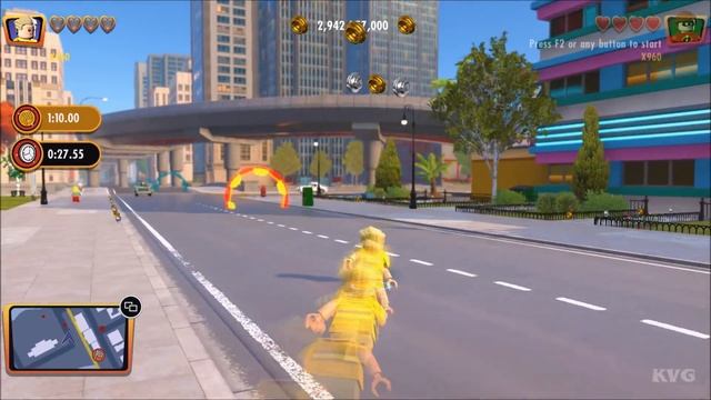 LEGO The Incredibles - Dash Parr - Open World Free Roam Gameplay (PC HD) [1080p60FPS] смотреть онлайн