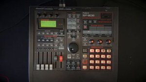 SP-808_ Resampling D-Beam Controller-Adding effects_synth sounds