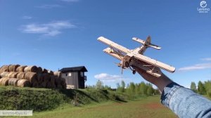*старый вариант модели* Как собрать самолет АРЛАН Lemmo-toys
