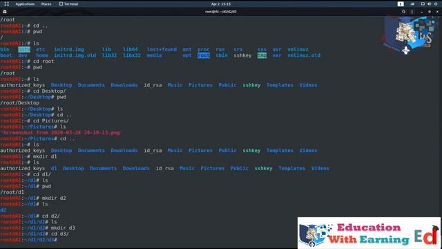 Kali Linux Basics Commands in Hindi   Part 1