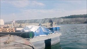 Взрыв на карьере где растет наша форель