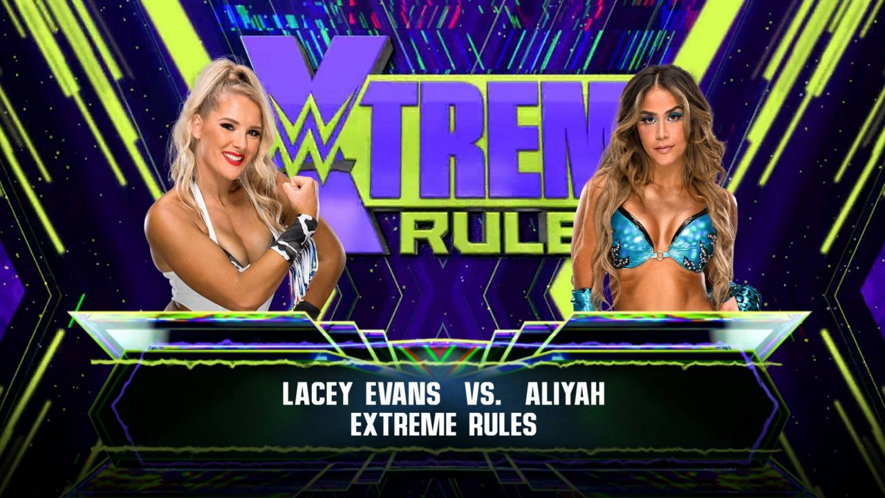 WWE 2K23  (ЭКСТРЕМАЛЬНЫЕ ПРАВИЛА) LACEY EVANS (ЛЕЙСИ ЭВАНС) VS ALIYAH (АЛИЯ)