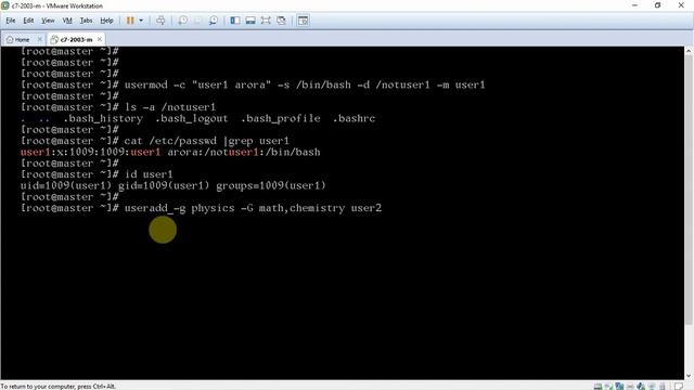 141 User Management in Linux | usermod demo | Linux Commands | Linux for Beginners