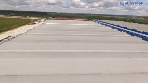 PLASTFOIL®. Производственно-складское помещение «Атлант МеталлоПласт». Москва, Ногинский район