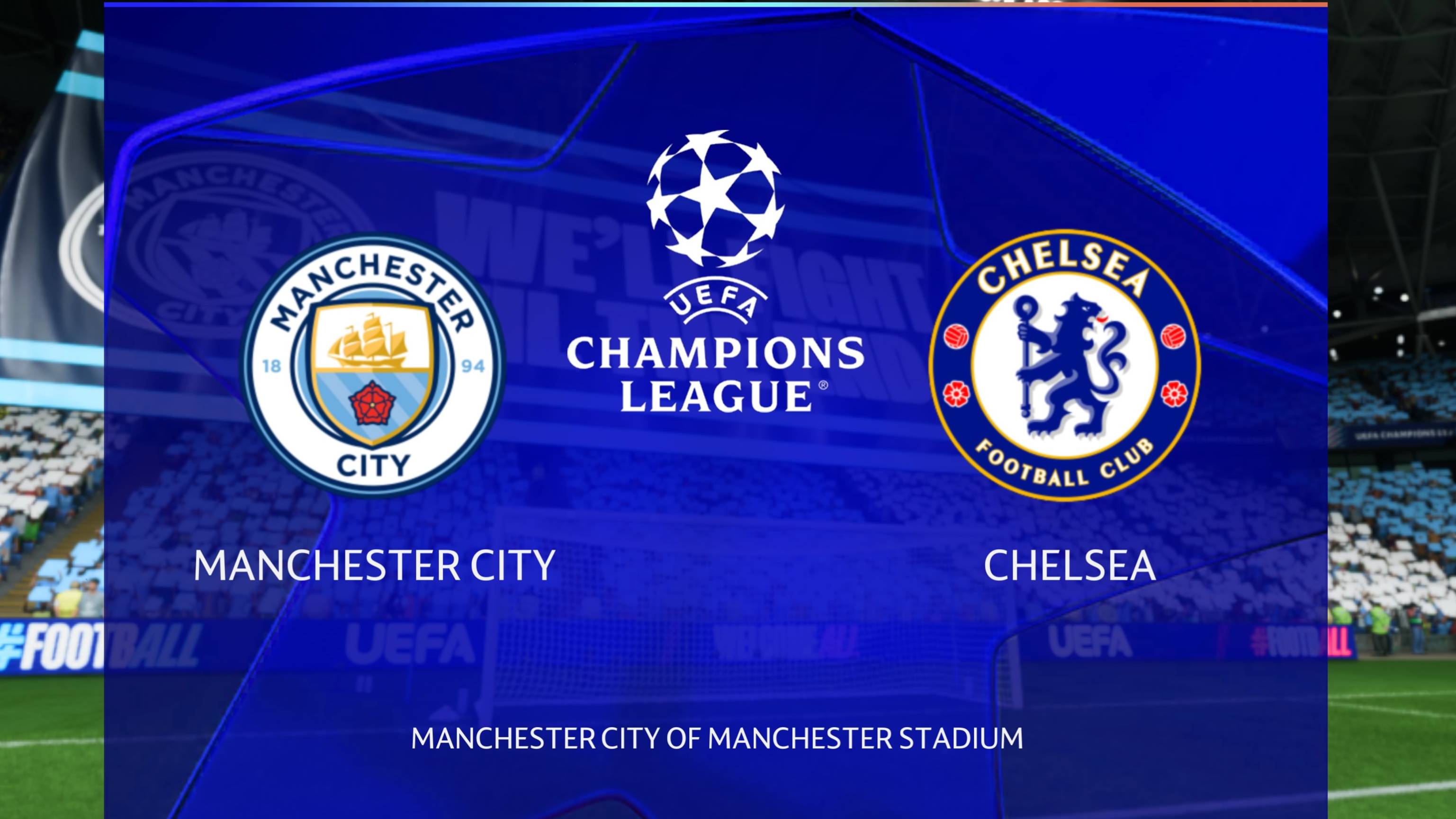 FC 25 PS 5 Карьера за Челси 2024-2025.Второй матч1/4 финала CHAMPIONS LEAGUE МанчестерСити-Челси 54.