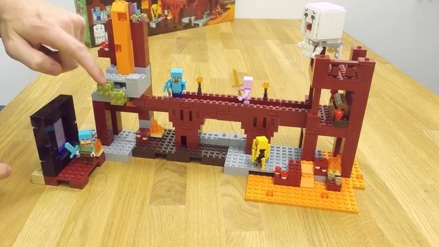 The Nether Fortress - LEGO Minecraft  - Designer Video 21122
