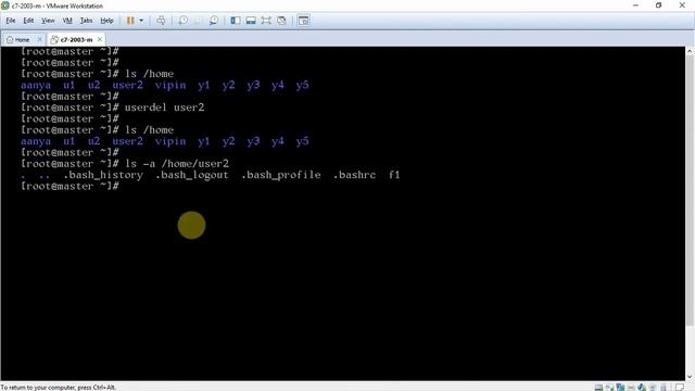 143 User Management in Linux | userdel demo | Linux Commands | Linux for Beginners