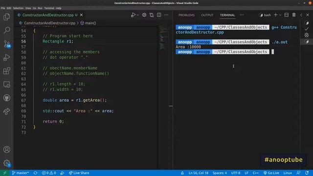 Constructor & Destructor | Basics of C++ Programming - 8 | C++/CPP Tutorial in Malayalam