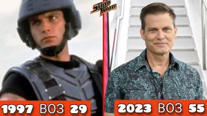 Звёздный десант 1997 год Актёрский состав как сейчас выглядят актёры кино