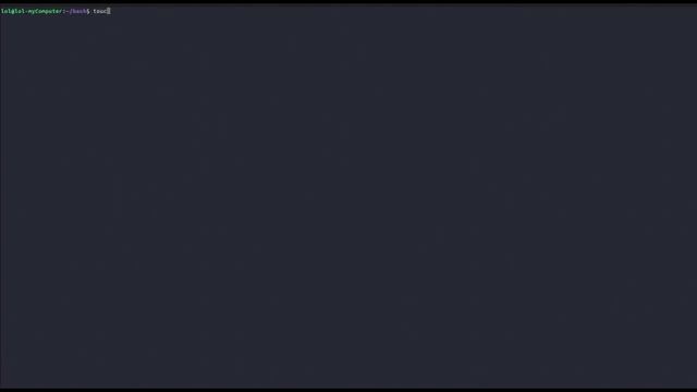 Learn bash scripting 1: Write your first program