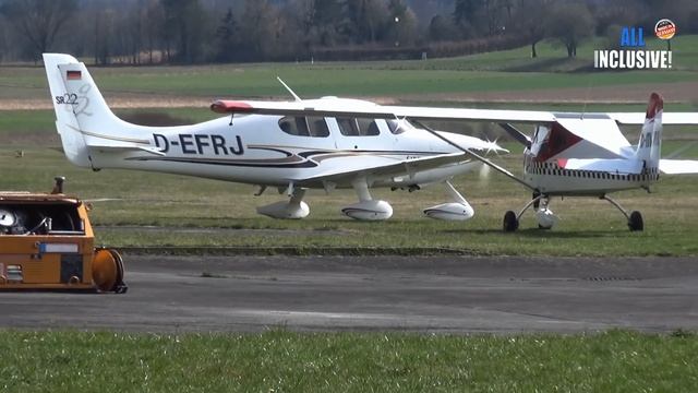 Не большой спортивный аэродром Латч в Германии. Aero-Club.