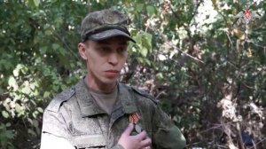 Военнослужащий с позывным «Голубь»