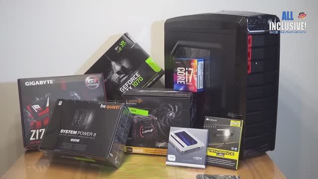 Сборка игрового GAMING ПК 1350,- Евро  i7 6700k GIGABYTE NVIDIA CORSAIR AeroCool LEPA