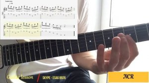 NEO CLASSIC ROCK guitar lesson arpeggio yngwie malmsteen shred