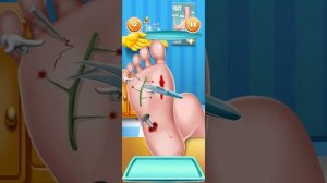 Foot Surgery Doctor Care Gameplay Walkthrough Level 01 - Android,Ios