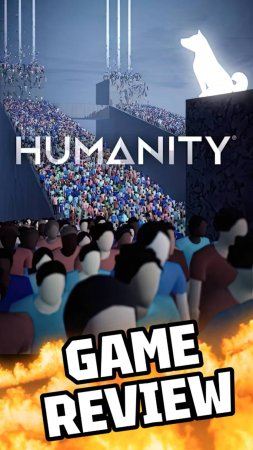 PUZZLE PLATFORMING WITH HUMAN CROWDS | HUMANITY, GAME REVIEW #humanity #review