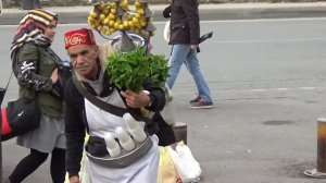 Street food Стамбула и напитки