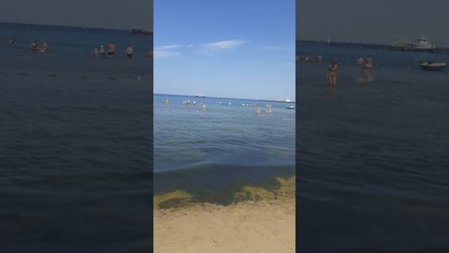 Анапа, температура воды, центральный пляж